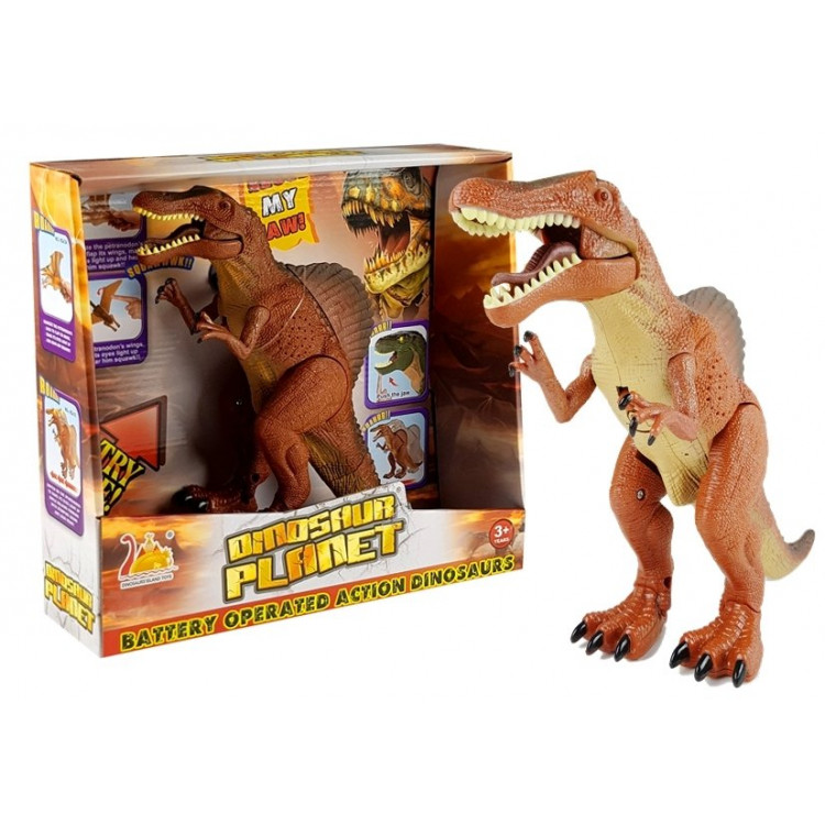 Interaktívny dinosaurus Tyrannosaur na batérie